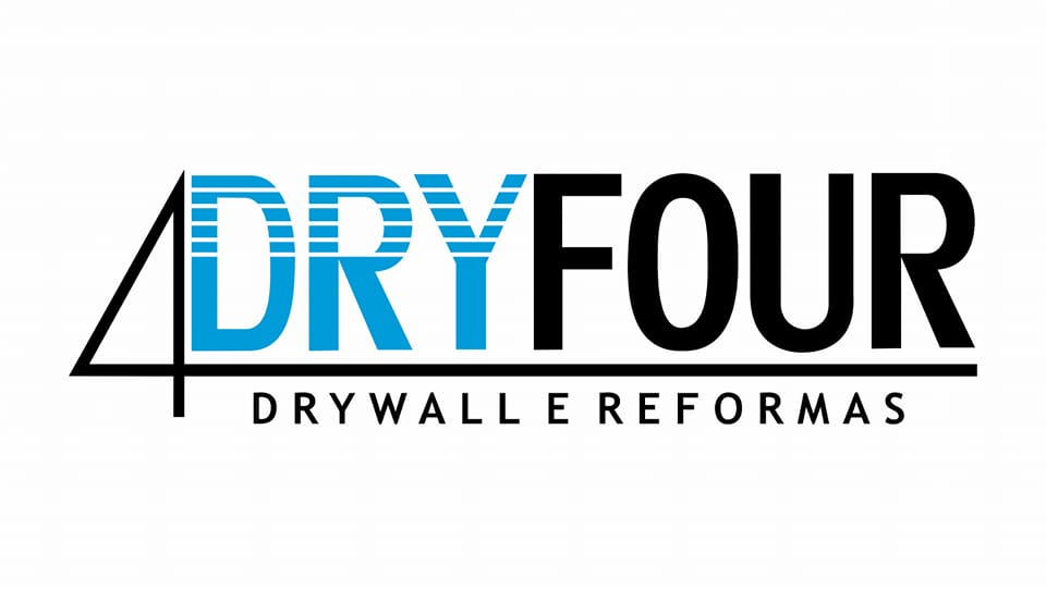 Logotipo 4DRYFOUR - Drywall e Reformas